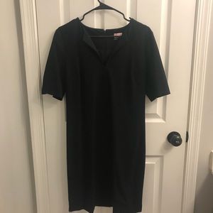 Ann Taylor Shift Dress Navy